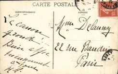 El conjunto de Nancy Vue D de la POSTAL de la VENDIMIA de la basilica Epvre Saint trabaja de Morey