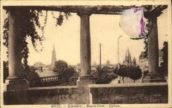 CPA Metz Belevedere Moyen Pont Eglises