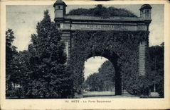 CPA Metz La Porte Serpenoise