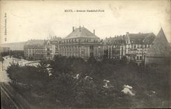CPA Metz Avenue Marechal Foch