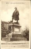 CPA Metz Esplanade Statue du Poilu Militaria