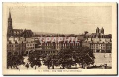 CPA Metz Vue Prise De La Cathedrale
