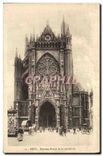 CPA Metz Nouveau Portail de la Cathedrale