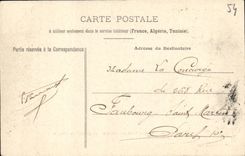 VINTAGE POSTCARD Surroundings of Toul Bridge of Fontenoy destroyed in by the Francs Gunners