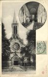 VINTAGE POSTCARD Luneville Church St Maur
