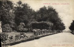 VINTAGE POSTCARD Luneville Thickets the Large Allied one