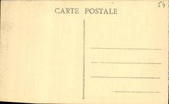 VINTAGE POSTCARD Luneville the Canal
