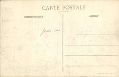 La POSTAL de la VENDIMIA la guerra en Lorena en Luneville los alemanes hace salto antes de dejar a Luneville Moulins el puente de los Grands