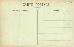 VINTAGE POSTCARD Luneville Thickets the Castle