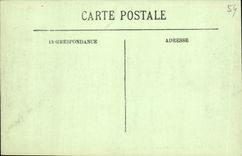 VINTAGE POSTCARD Luneville the Castle seen of the Walls