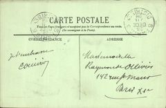 VINTAGE POSTCARD Lyon Panorama of the City the Bellecour Place