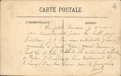 VINTAGE POSTCARD Dijon the Museum the Room of the Guards