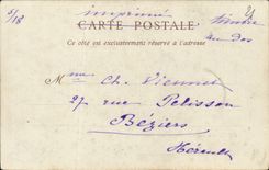 VINTAGE POSTCARD Dijon L Entered of the Park