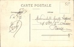 VINTAGE POSTCARD Holy Mihiel Seen Partial