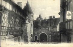 CPA Josselin Une des Entrees du Chateau et la Conciergerie