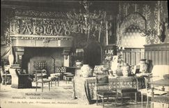CPA Chateau de Josselin Salon Du Chateau