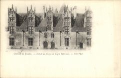 CPA Chateau de Josselin Detail du Corps de Logis Interieur