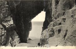 CPA Quiberon Grotte de Kergroix
