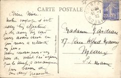 CPA Quiberon Arche de la Grotte de Port Bara