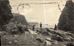 CPA Quiberon Entree des Couloirs du Cloitre
