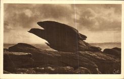 CPA Quiberon Le Rocher de l Aigle Beg er Vil