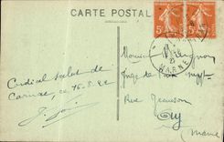 CPA Carnac Alignements et Village du Menec