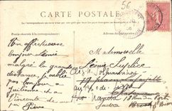 VINTAGE POSTCARD Sainte Anne D Auray the Basilica the Place