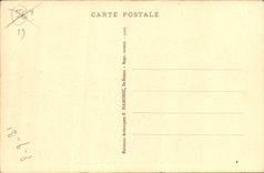 La POSTAL Pelerins de la VENDIMIA con el perdon Sainte de Anne lo atenúa folklore