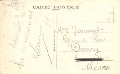 VINTAGE POSTCARD Sainte Anne D Auray Pelerins Going up has Genoux the degrees of Scala Sancta