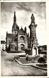 VINTAGE POSTCARD Sainte Anne D Auray the Basilica and the Fountain
