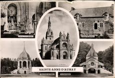 MODERN CARD Sainte Anne D Auray Interior War memorial of the basilica