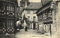 CPA Josselin Rue du Chateau