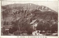 CPA Lourdes Le Funiculaire au Pic du Jer