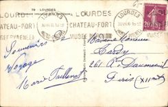 CPA Lourdes Monument Interailie et la Basilique