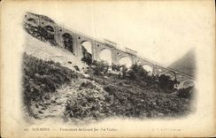 CPA Lourdes Funiculaire du Grand Jer Le Viaduc