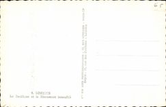 CPA Lourdes La Basilique et la Monument Interallie