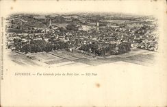 CPA Lourdes Vue Generale Prise du Pelit Ger