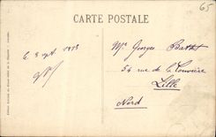 CPA Lourdes Vue Generale et Pic du Jer