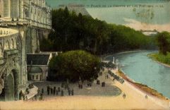 CPA Lourdes Plage de la Grotte et les Piscines