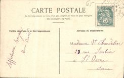 CPA Lourdes Le Rosaire le Portail