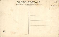 CPA Lourdes 11eme station du calvaire Jesus est charge de sa croix