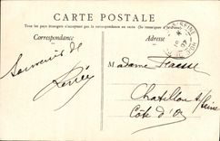 CPA Lourdes Basilique vue de cote