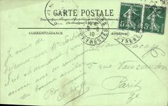 CPA Lourdes L Apparition