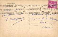 CPA Lourdes Vue d ensemble sur la Basilique et le Calvaire