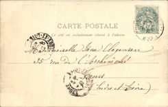 CPA Lourdes Premiere Station du Calvaire