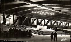CPM Lourdes Basilique Souterraine St Pie X Consacree le 27 Janvier 1958 