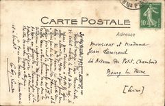 CPA Lourdes L Esplanade et le Chateau