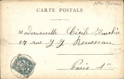 CPA Lourdes Vue du Chateau