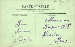 CPA Lourdes Le Calvaire 1ere Station