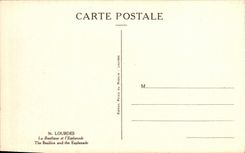 CPA Lourdes La Basilique et l Esplanade